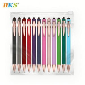ปากกาลูกลื่นโลหะพิมพ์โลโก้ด้วย UV พร้อมสลักเลเซอร์ตามแบบที่ต้องการ - Product Image 2