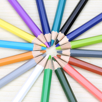 72 120 ensemble de crayons de couleur de couleur de qualité supérieure avec des pigments riches à noyau lisse plomb dans un sac à main pour artistes cadeau parfait