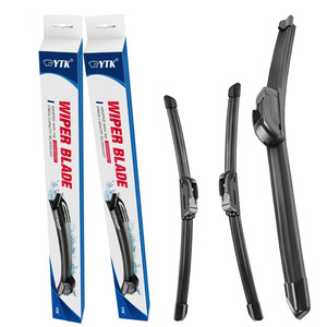 <span class=keywords><strong>Accessori</strong></span> <span class=keywords><strong>auto</strong></span> Black <span class=keywords><strong>tipo</strong></span> U disossate lama universale tergicristallo 12-28 pollici parabrezza anteriore spazzole tergicristallo per toyota - Product Image 1