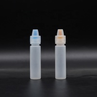 Petites bouteilles vides de liquide de compte-gouttes de PE 3ml 5ml 8ml 10ml en plastique avec le chapeau coloré