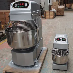 Commercial and industrial pizza spiral dough mixer 50 kg kneading capacity ZBX food equipment