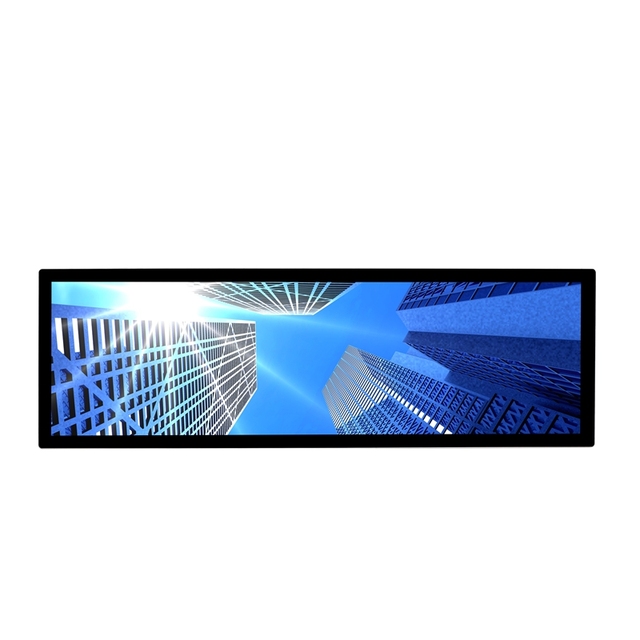 36.2 Inch Stretched Bar Screen Narrow Bar Monitor Rk3399 Android Advertising Player Display Stretched Bar LCD Screen