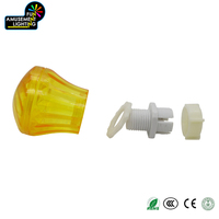 Lampes LED Cabochon étanches IP65 Zhongshan E14, lumières ponctuelles, guirlandes lumineuses pour parcs à thème Halloween, matériau PC, blanc, rouge, vert
