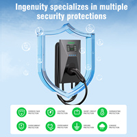 Nuevo Cargador de Vehículos Eléctricos CALION EV--C02A-US Universal Tipo 1 7.5/9.6kw Monofásico de Pared con Protección IP54, RFID/APP, Corriente Máxima de 50A