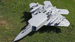 F22KIT 850毫米翼展2.4G 4CH 6轴遥控飞机教练机战鸟固定翼在线批发价超低价 - Product Image 5