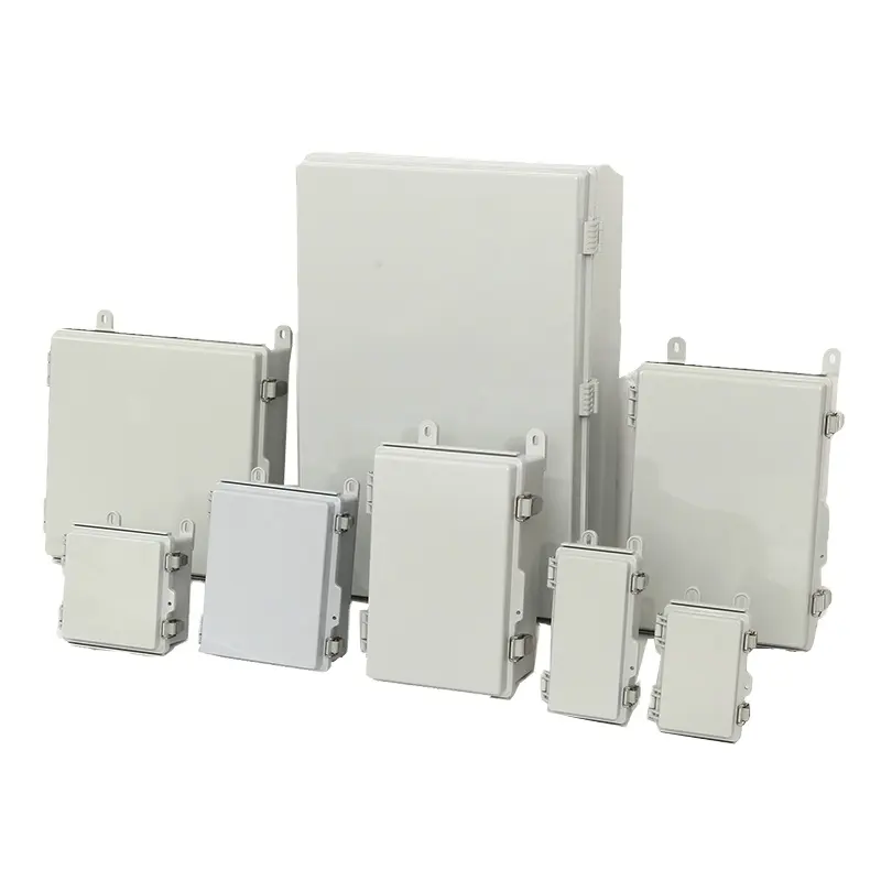 Fournitures d'équipement électrique chine grande usine ip66 boîtes de jonction étanches abs armoire de commande avec boucle