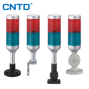 Cntd CTL50-RG 24V nhấp nháy LED cảnh báo ánh sáng 180 độ gấp âm thanh và báo động ánh sáng được sử dụng cho điều khiển tự động hóa công nghiệp - Product Image 1