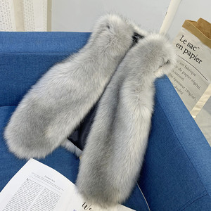 Women's Short Faux Fur <b>Vest</b>, Winter Warm Fox Fur Artificial Fur Jacket, Fashionable <b>Vest</b> Wholesale - Product Image 2