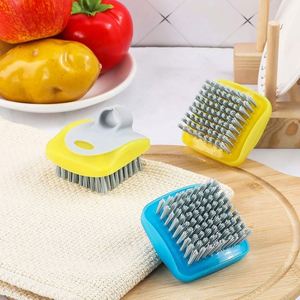 <b>Vegetable</b> Potato Scrubber <b>Brush</b> with Flexible Nylon Bristles Portable Eco-Friendly Kitchen Tool for Fruits and <b>Vegetables</b> - Product Image 2