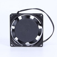 Ventilateur axial 8025 220V AC à direction d'air réglable pour la ventilation d'atelier, fonctionnement continu, service ODM, montage sur panneau