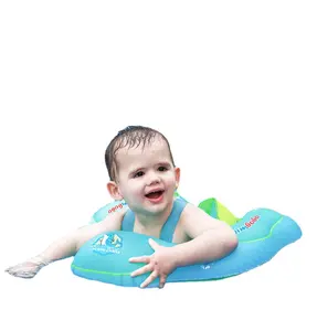 Bouée gonflable pour bébé SWIMBOBO 2022, prix d'usine, bleue, plusieurs airbags, flotteur de taille pour enfant - Product Image 1