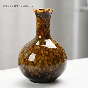 モダンヨーロピアンスタイル セラミック釉薬花瓶 - リビングルームの装飾に最適 - Product Image 4