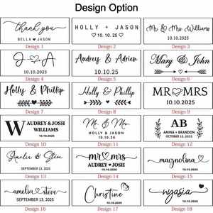 Custom Wedding Guest <b>Book</b> with Names and <b>Date</b>, Elegant Hardcover Guestbook for Wedding Reception, Bridal Shower, Anniversary - Product Image 6