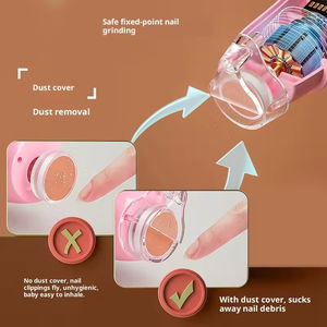 Nuovo Tagliaunghie <span class=keywords><strong>Elettrico</strong></span> per Neonati, Anti-Pizzicamento, in Acciaio Inox, Lussuoso, Portatile, Professionale - Product Image 3