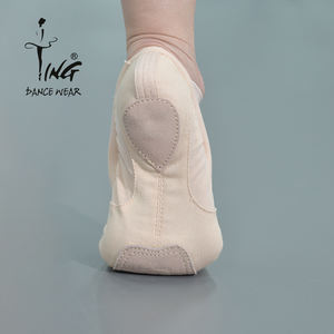 Venta al <span class=keywords><strong>por</strong></span> mayor <span class=keywords><strong>de</strong></span> zapatos <span class=keywords><strong>de</strong></span> baile Slip-On Zapatos <span class=keywords><strong>de</strong></span> baile Slip-On <span class=keywords><strong>de</strong></span> lona suave <span class=keywords><strong>Ballet</strong></span> zapatos planos para mujeres adultas - Product Image 5