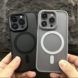 Funda semitransparente mate para iPhone 16 Pro, compatible con Apple 15, con lente metálica, 14, cobertura total, a prueba de golpes, de PC rígido. - Product Image 3