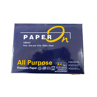 Fabricants LOGO personnalisé 70 g/m² 75 g/m² 80 g/m² Papier de copie A4 rigide pour imprimante, copie de bureau, brouillon double blanc