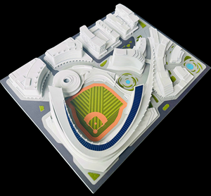 Realizzazione di Modelli Architettonici con Illuminazione LED, Modellismo Urbano, Edifici 3D per il Settore Immobiliare - Product Image 1