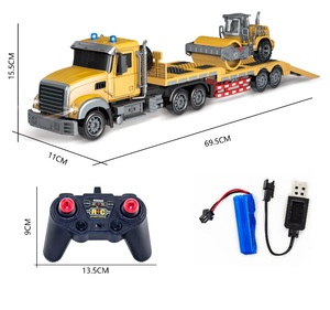 DWI Dowellin 1/<span class=keywords><strong>24</strong></span> RC camion remorque 6 canaux camion de transport télécommande voiture transport remorque - Product Image 5