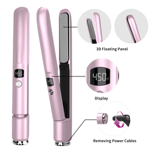 Lissage et boucles 2 en 1 modélisation à double usage du durcissement <span class=keywords><strong>lisseur</strong></span> électrique portable exclusif de haute <span class=keywords><strong>qualité</strong></span> - Product Image 3