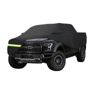 Housse de voiture en polyester résistante aux UV - Ajustement universel pour les véhicules <span class=keywords><strong>Fiat</strong></span>, imperméable, protection UV IR à 90%, matériau durable, utilisation en extérieur - Product Image 1