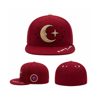 Gorras con Logotipo Personalizado 2026, Nuevas Gorras Hip Hop de 6 Paneles con Visera Plana, Gorras Ajustadas de Color Sólido para Uso Casual, para Hombres y Mujeres