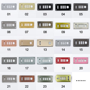 Özel elektrolizle çinko alaşım anahtarlı kilit deri bagaj evrak kilidi mandalı çile taraklı kilit bagaj kilidi kombinasyonu - Product Image 4