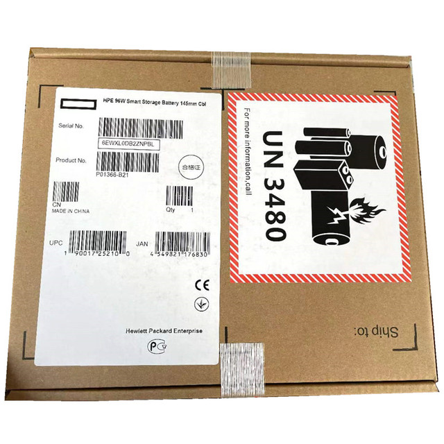 P01366-B21 New Arrival HPE G10 Server Raid Card 96W Smart Battery Controller Card Battery for HPE Gen Server