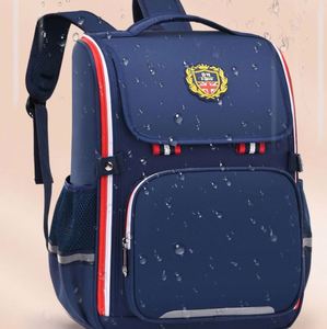 Mochila Escolar para Niños, Estilo Inglés, con Correa de Hombro Arqueada, de Gran Capacidad, Impermeable, de Poliéster, con Cierre, Venta al Por Mayor de Fábrica - Product Image 1