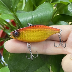 Esca Artificiale Rattlin VIB 2024, 60mm 12g Affondante, Esche da Pesca Maruhata, Crankbait Senza Labbro Jackall TN 60, Esca con Vibrazione Sonora a Forma di Teschio - Product Image 4