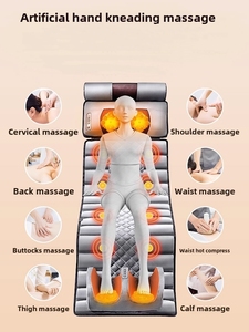 Coussin de massage vibrant à ondes pour le corps entier, avec chaleur, pour pieds, mollets et dos - Vente en gros - Product Image 6
