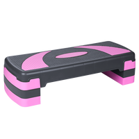Tellus Fitness Plataformas de paso Premium de 31 pulgadas Paso a paso de entrenamiento aeróbico ajustable para Fitness y ejercicio