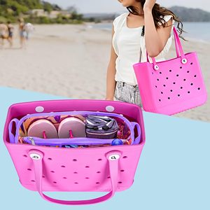 กระเป๋าจัดระเบียบแบบมีสีรุ้งสำหรับใส่ในกระเป๋าชายหาด ใช้ได้กับกระเป๋า Bogg Bag ช่องแบ่งกระเป๋าแบบกันน้ำ - Product Image 6