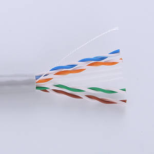 Sólido CCA Cat6 Gris <span class=keywords><strong>Cable</strong></span> Ethernet U/UTP PVC Interior 305m Caja <span class=keywords><strong>Cable</strong></span> de red de datos - Product Image 2