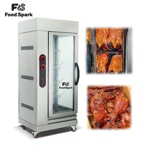 Four à poulet vertical au gaz GPL commercial, machine à rôtir pour 12 poulets - Product Image 3
