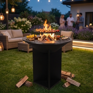Vente en gros d'usine : Barbecue Brasero multifonctionnel 3-en-1 pour extérieur, <span class=keywords><strong>Plancha</strong></span> en acier personnalisée - Product Image 3
