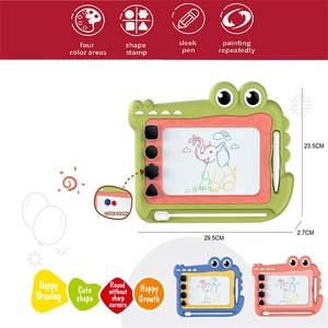 Brinquedos do bebê Cor Dos Desenhos Animados Almofada De Escrita Magnética Aprendizagem Brinquedos De Desenho Placa De Escrita Magnética Educacional - Product Image 4