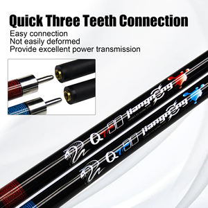 ไม้คิวพูล Venomous Snake - 58.46 นิ้ว แบบ 1/2 แยกส่วน พร้อมหัวคิว 13 มม. และข้อต่อ Uni-Loc - Product Image 2