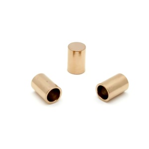 Stainless Steel Jewelry Tube Sleeve Connectors 1.0-10mm Inner Hole For <b>Leather</b> Cord <b>Bracelet</b> Necklace Finishing Buckle - Product Image 3
