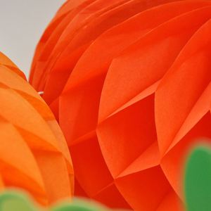 Handmade Art Paper Pumpkins Decorations For Halloween Party Decoration - Product Image 5