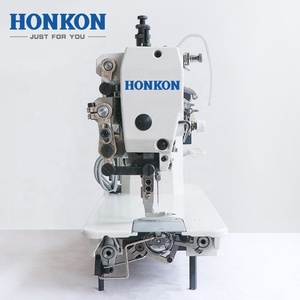 Máquina de coser industrial de alta precisión de una aguja, tipo sentado, de hierro, para uso doméstico, nueva, para coser suelas de zapatos, modelo HK-168 - Product Image 4