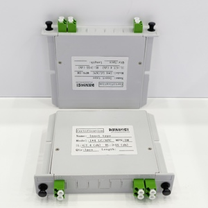 Origine Nouveau type enfichable monomode G657A Fibre Core 1*4 LC/APC Fibre Optica Splitter pour FTTH CATV - Product Image 3