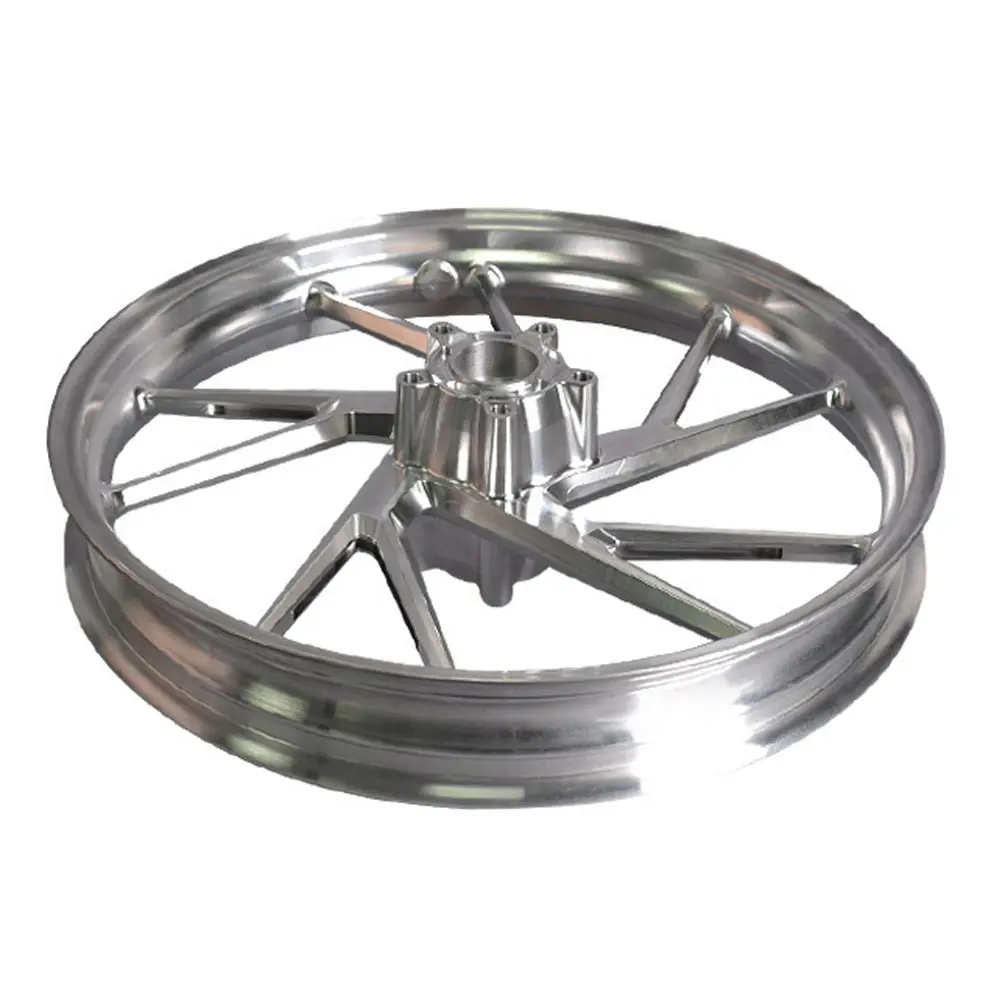 Jantes de roue en aluminium CNC de précision supérieure personnalisées Pièces métalliques de fraisage CNC pour voiture, vélo