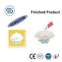 Porte-clés créatifs ultra doux et mignons, breloques en peluche petite nuage, porte-clés en peluche apaisant – Fabricant – Vente chaude