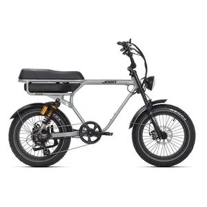 OEM ODM 20*4.0inch Fat Tire Suspension Fork Electric Mountain Hybrid Bike