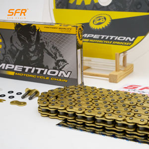 Fábrica de China, venta al por mayor, duradero, color 520 H-O, cadena de motocicleta de competición, modelo práctico, accesorios de motocicleta - Product Image 1