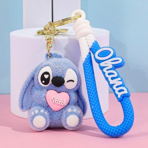 <span class=keywords><strong>Llavero</strong></span> 3D Personalizado de <span class=keywords><strong>Lilo</strong></span> <span class=keywords><strong>y</strong></span> <span class=keywords><strong>Stitch</strong></span>, de Goma, con Diseño de Dibujos Animados, para Bolsos, Colgante Decorativo, Regalo, Venta Caliente - Product Image 6
