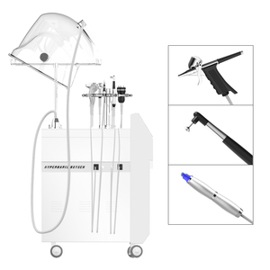 Appareil de thérapie faciale multifonctionnel, jet d'oxygène, équipement de soin de la peau, utilisation en salon de beauté, acier inoxydable, garantie de 2 ans - Product Image 4