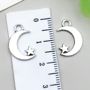 20 pz/borsa misto <span class=keywords><strong>argento</strong></span> antico sole stella <span class=keywords><strong>ciondoli</strong></span> di luna <span class=keywords><strong>ciondoli</strong></span> per fai da te braccialetti collana gioielli fare artigianato all'ingrosso - Product Image 4