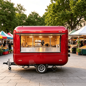 Food Truck Manufacturing For Food Shop Mobile Business Truck Mobile Food Shop Food Trailer With Full <b>Kitchen</b> - Product Image 6